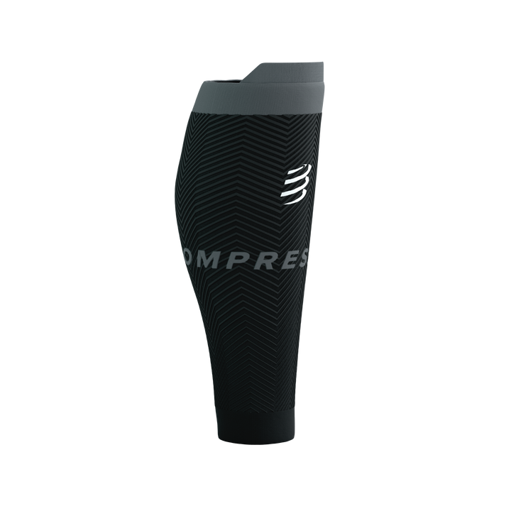 Compressport R2 Sauerstoff-Kompressionsmanschette – Schwarz/Stahlgrau