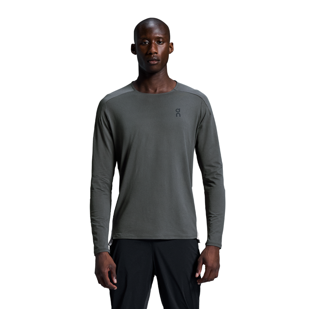ON Men's Performance Long-T - Eclipse/Silver - SS25
