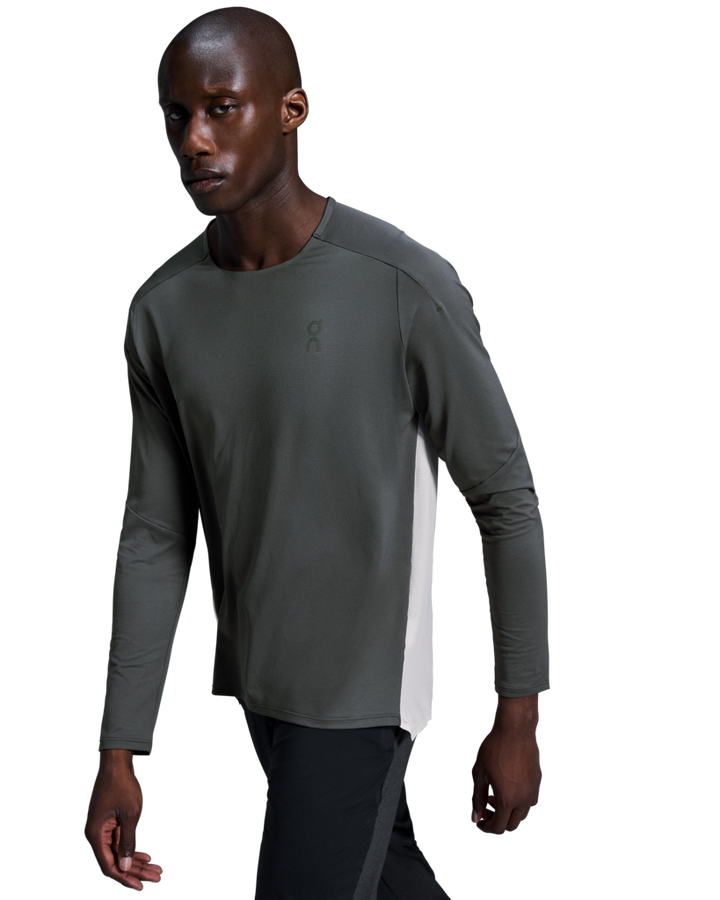 ON Men's Performance Long-T - Eclipse/Silver - SS25