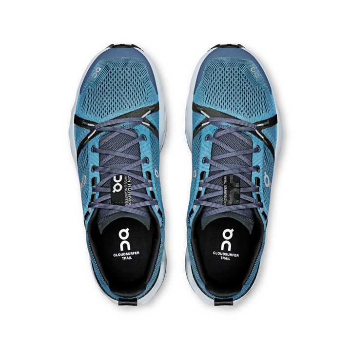ON Mens Cloudsurfer Trail - Niagara/Glacier - Trail - SS25