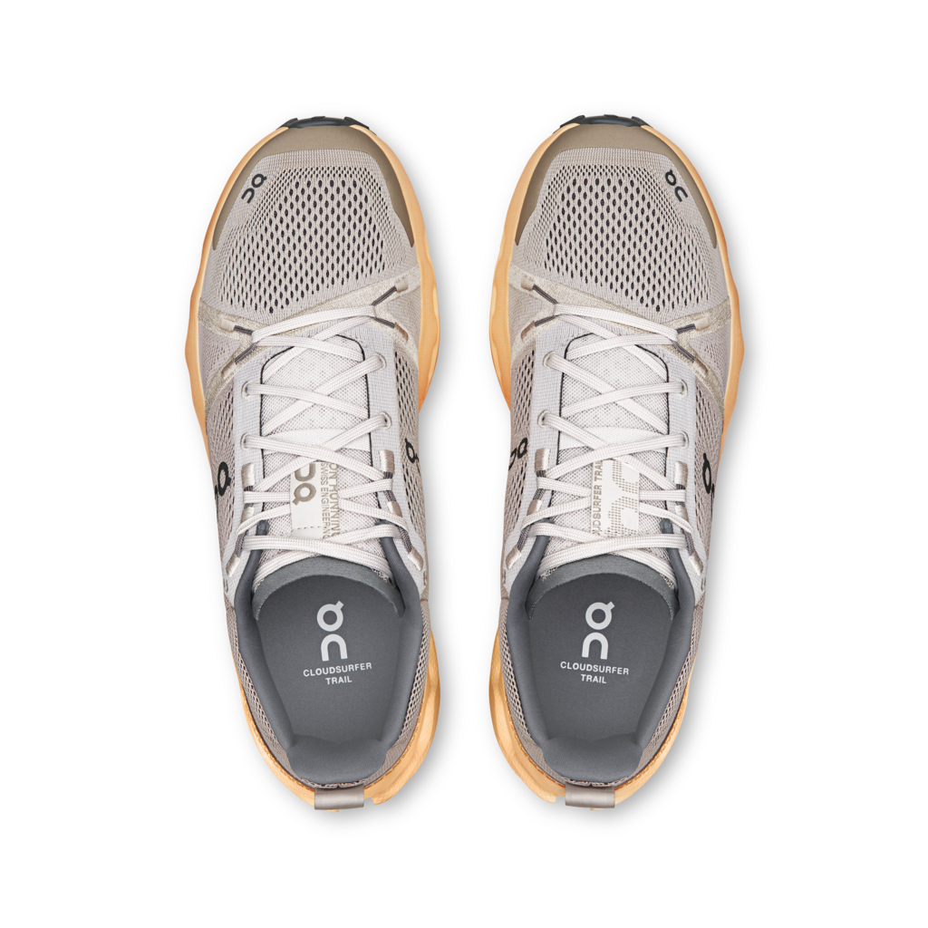 ON Mens Cloudsurfer Trail - Silver/Blonde - Trail - SS25