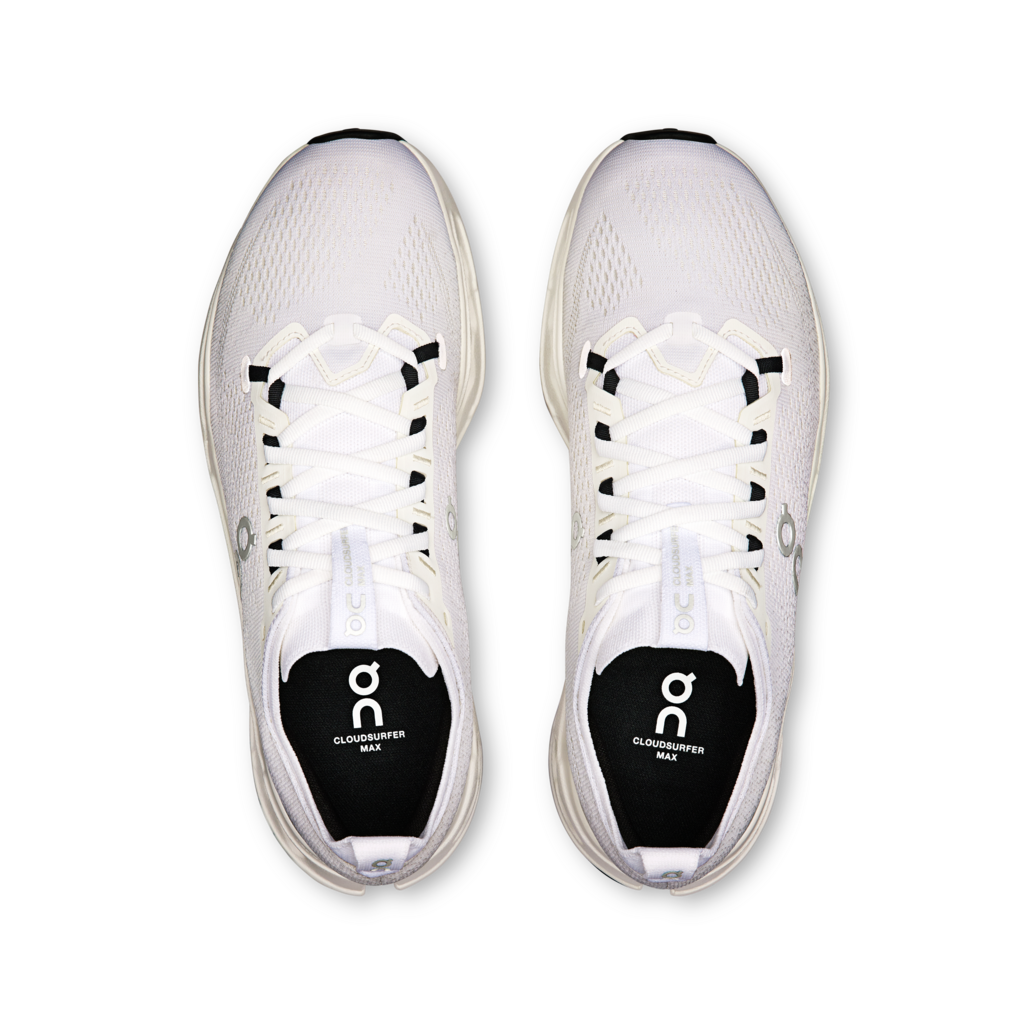 ON Mens Cloudsurfer Max - White/White - AW25
