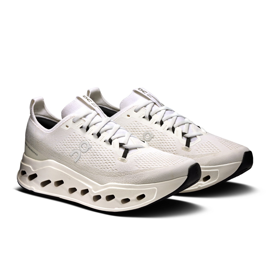 ON Mens Cloudsurfer Max - White/White - AW25