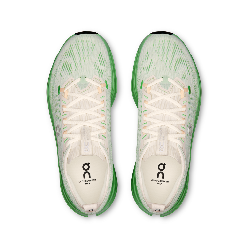 ON Mens Cloudsurfer Max - Ivory/Honeydew - AW25
