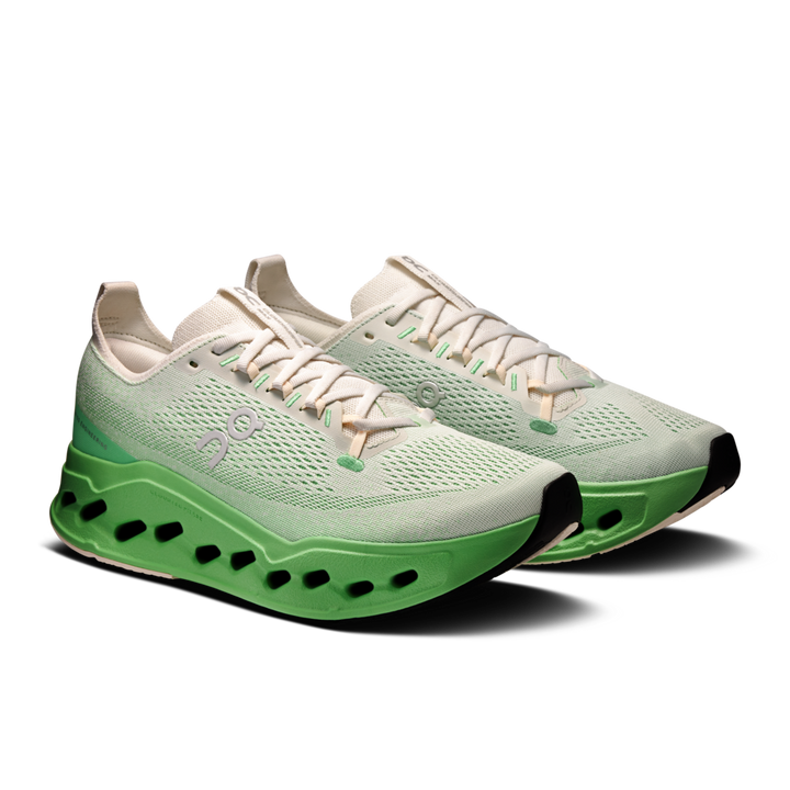 ON Mens Cloudsurfer Max - Ivory/Honeydew - AW25