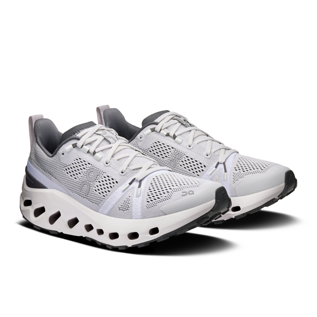 ON Womens Cloudsurfer Trail - Frost/White - Trail - SS25