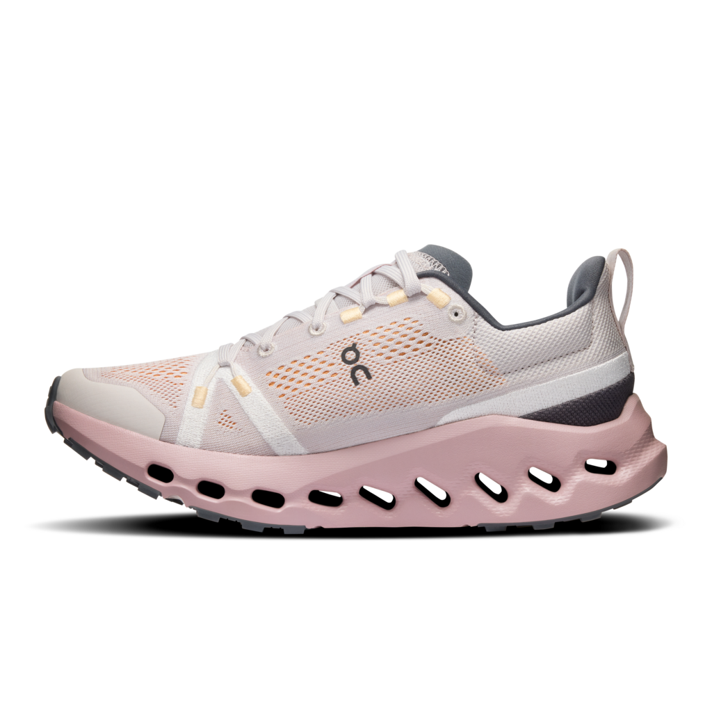 ON Womens Cloudsurfer Trail - Silver/Mauve - Trail - SS25