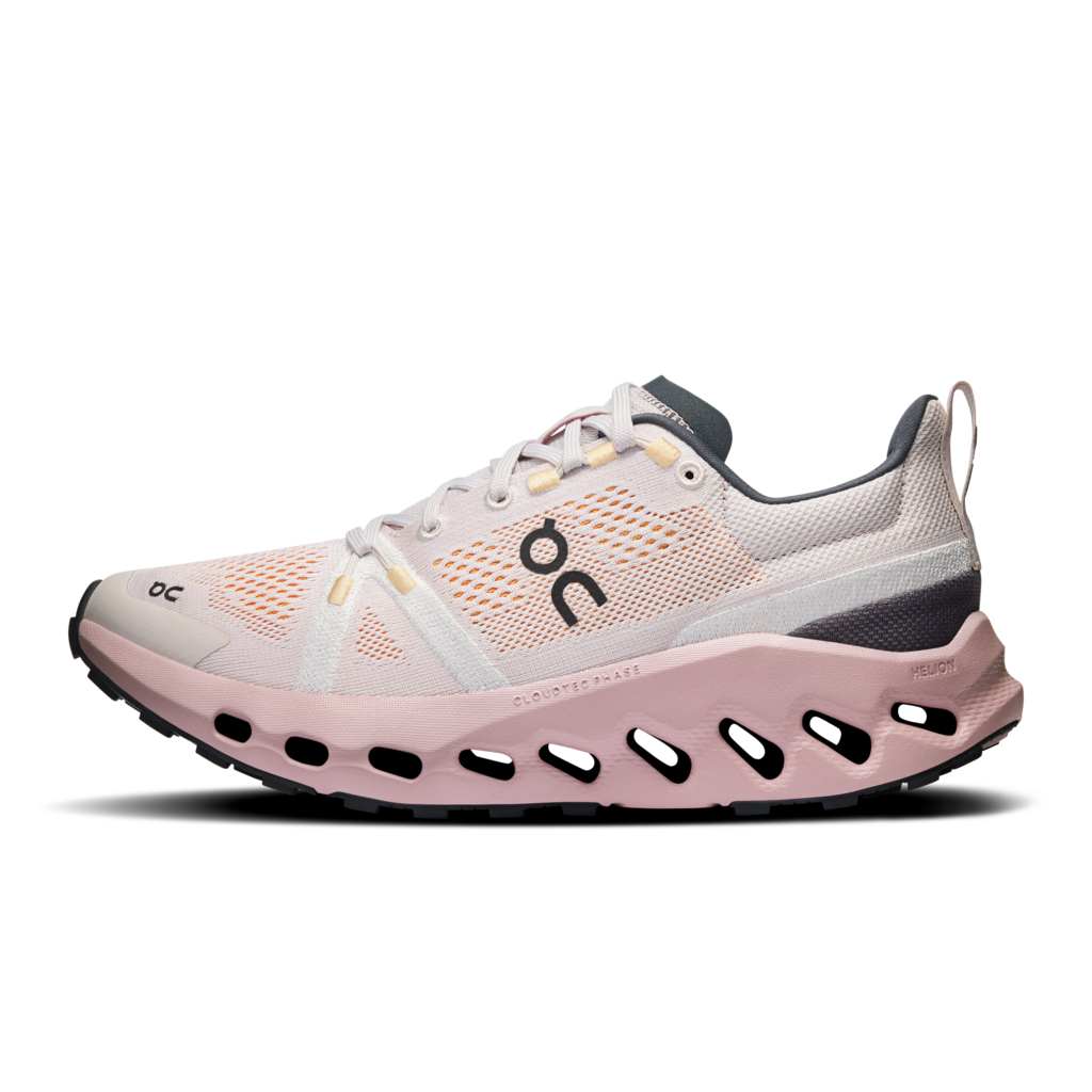 ON Womens Cloudsurfer Trail - Silver/Mauve - Trail - SS25