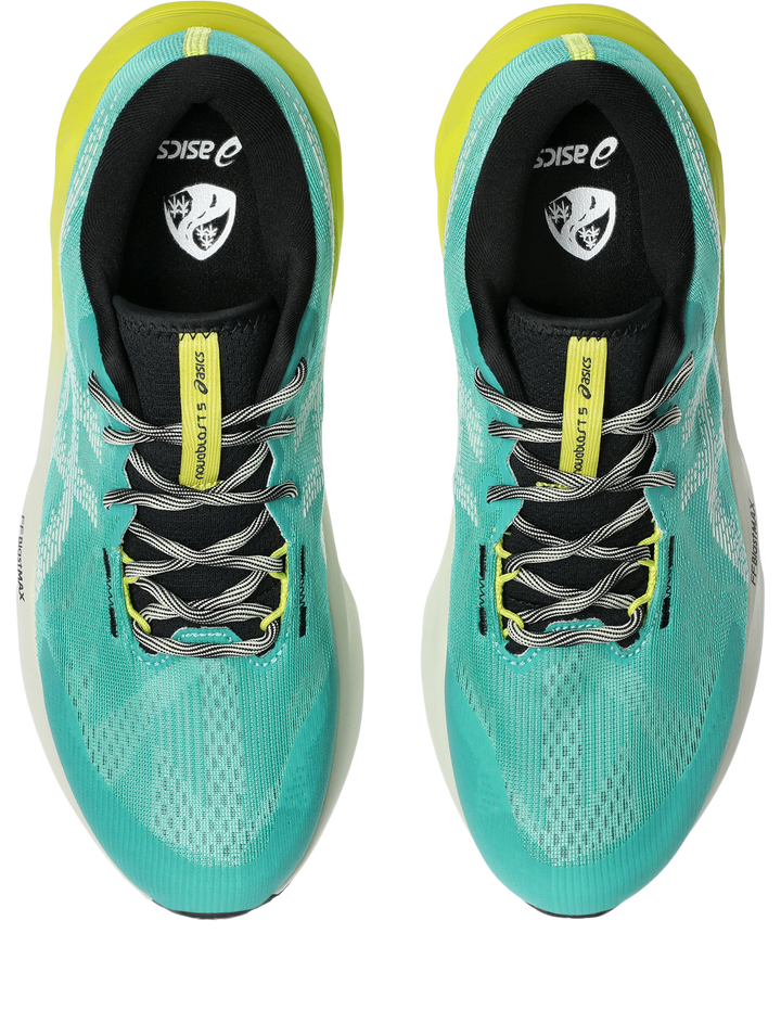 Asics Mens Novablast 5 TR - Aurora Green/Light Dust - Neutral - SS26