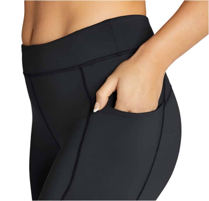 Hoka Performance-Tight für Damen – Schwarz