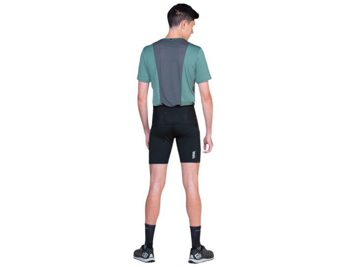 RonHill Mens Tech All Terrain 8" Stretch Short - All Black