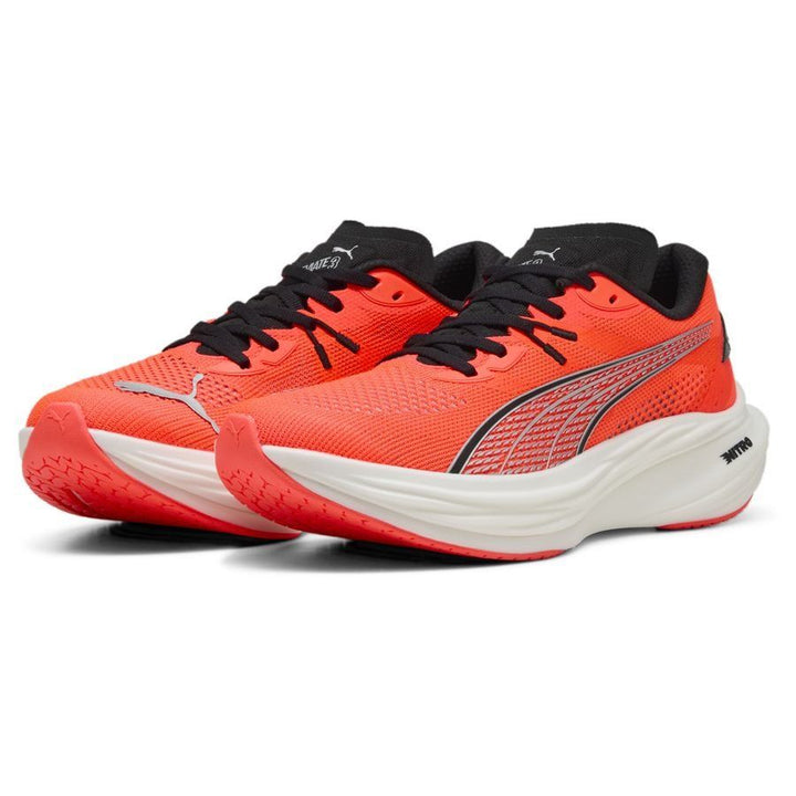 Puma Mens Deviate NITRO 3 - Glowing Red/Puma Black - Neutral - SS25