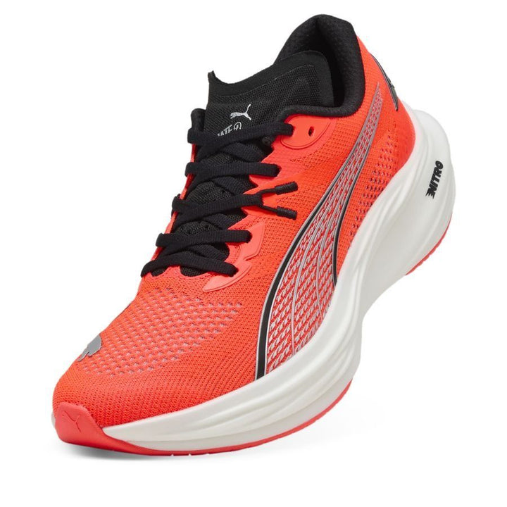 Puma Mens Deviate NITRO 3 - Glowing Red/Puma Black - Neutral - SS25