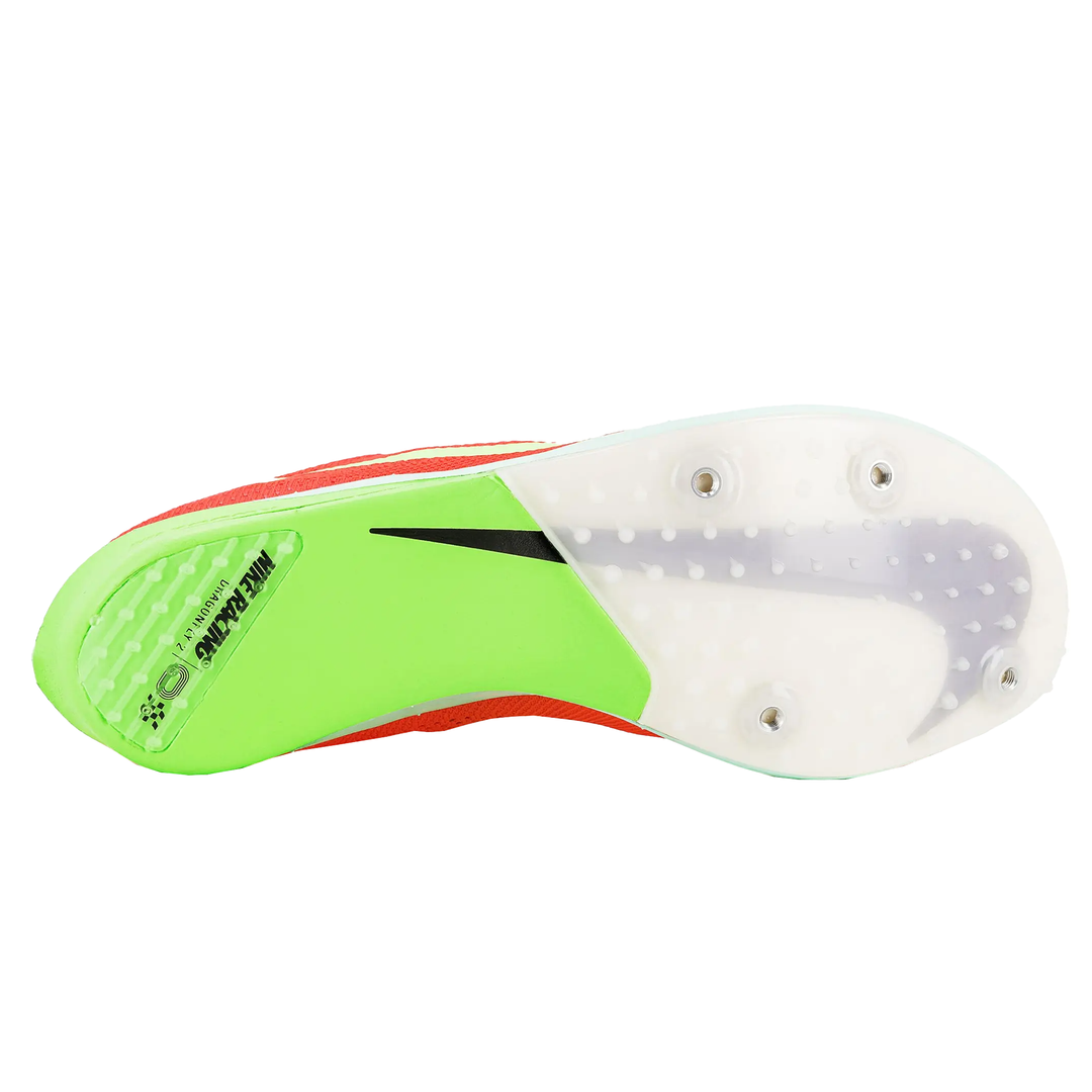 Nike ZoomX Dragonfly 2 Spikes - Bright Crimson/Hyper Crimson/Lime Blast - SS25