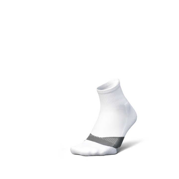 Feetures Elite Light Cushion Quarter - White