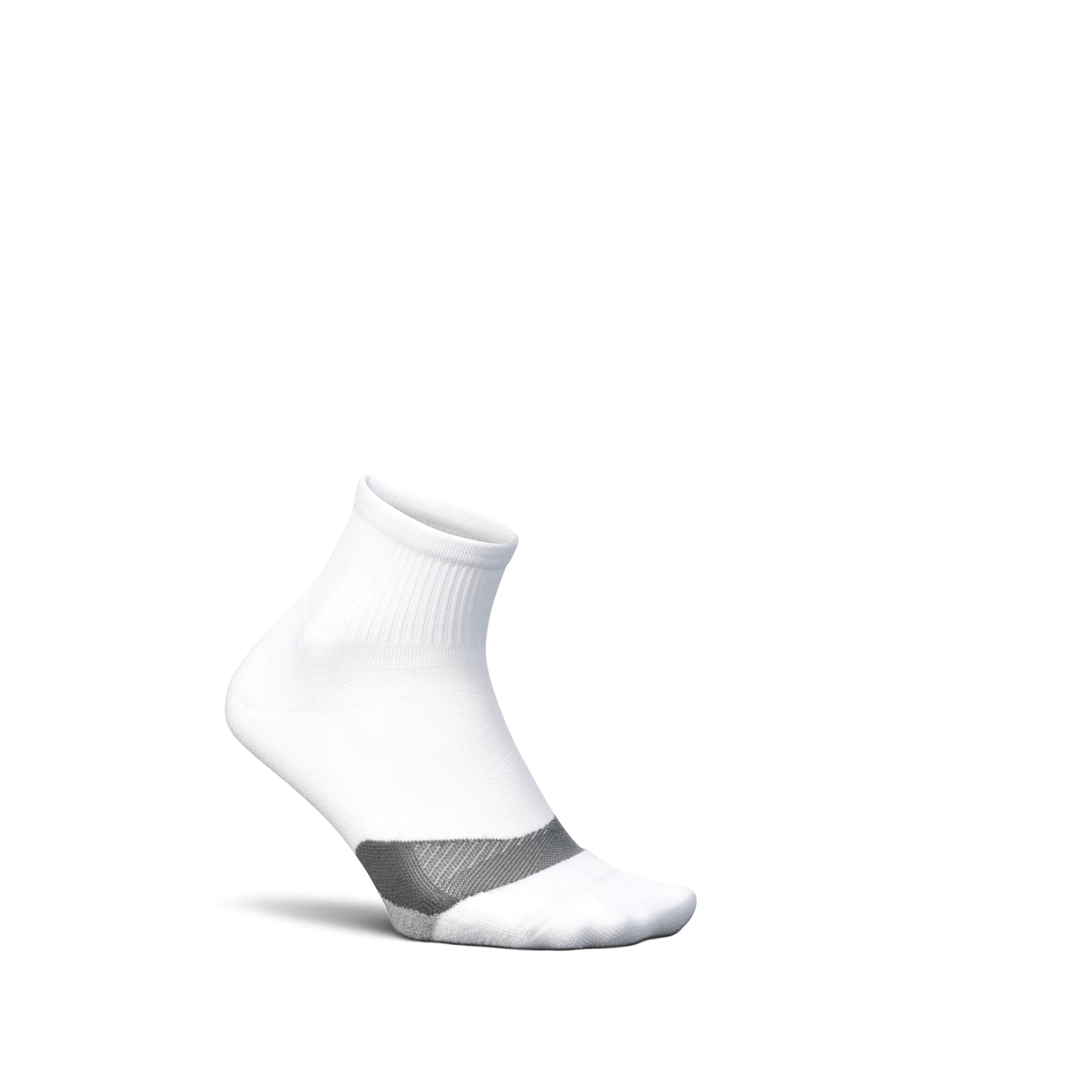 Feetures Elite Light Cushion Quarter SS24 - White