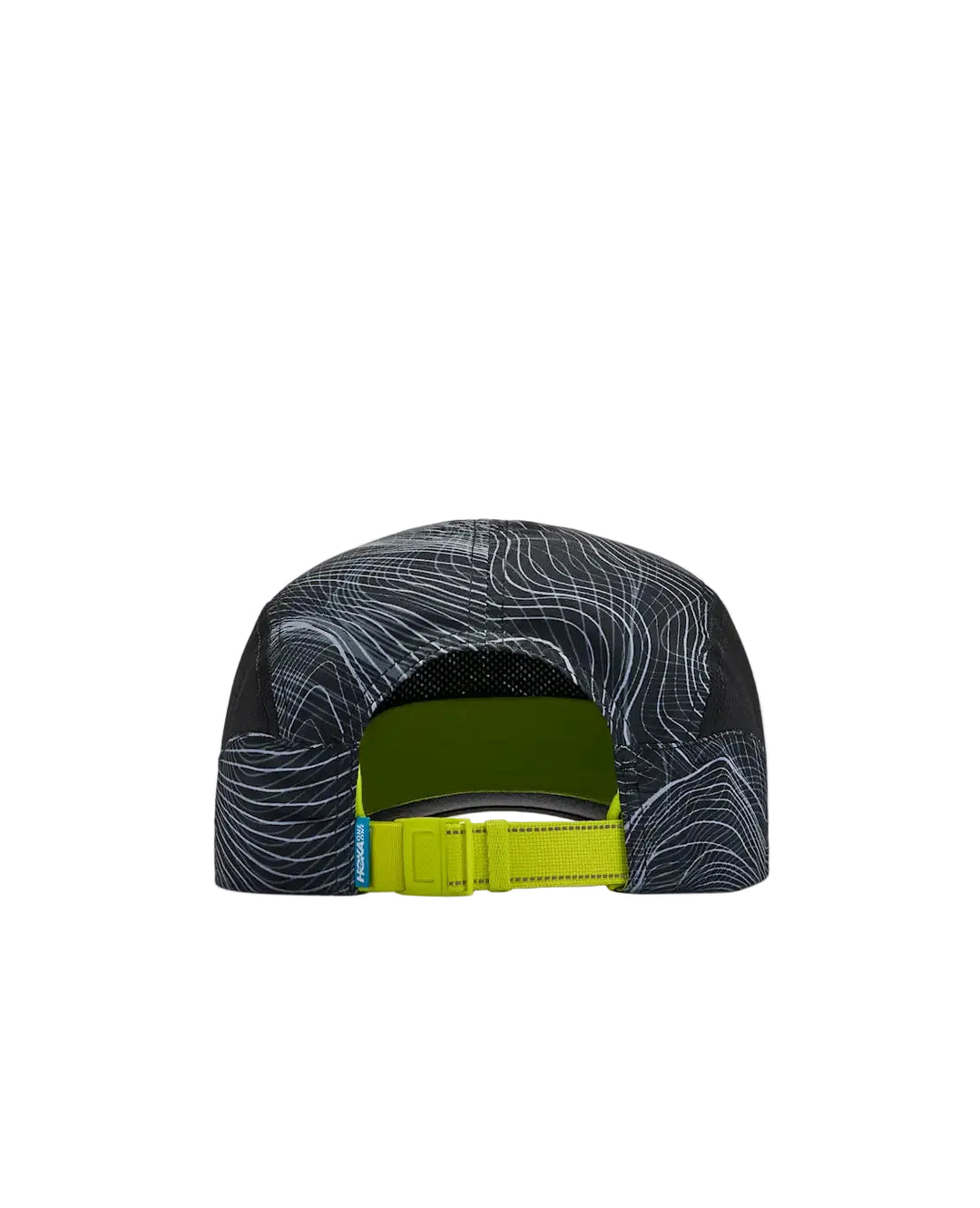 Hoka Unisex Run Hat Clifton Print - Black/White Print - AW26