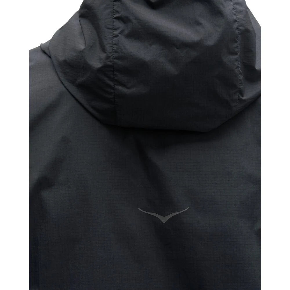 Hoka Mens Skyflow Wind Jacket - Black - AW26