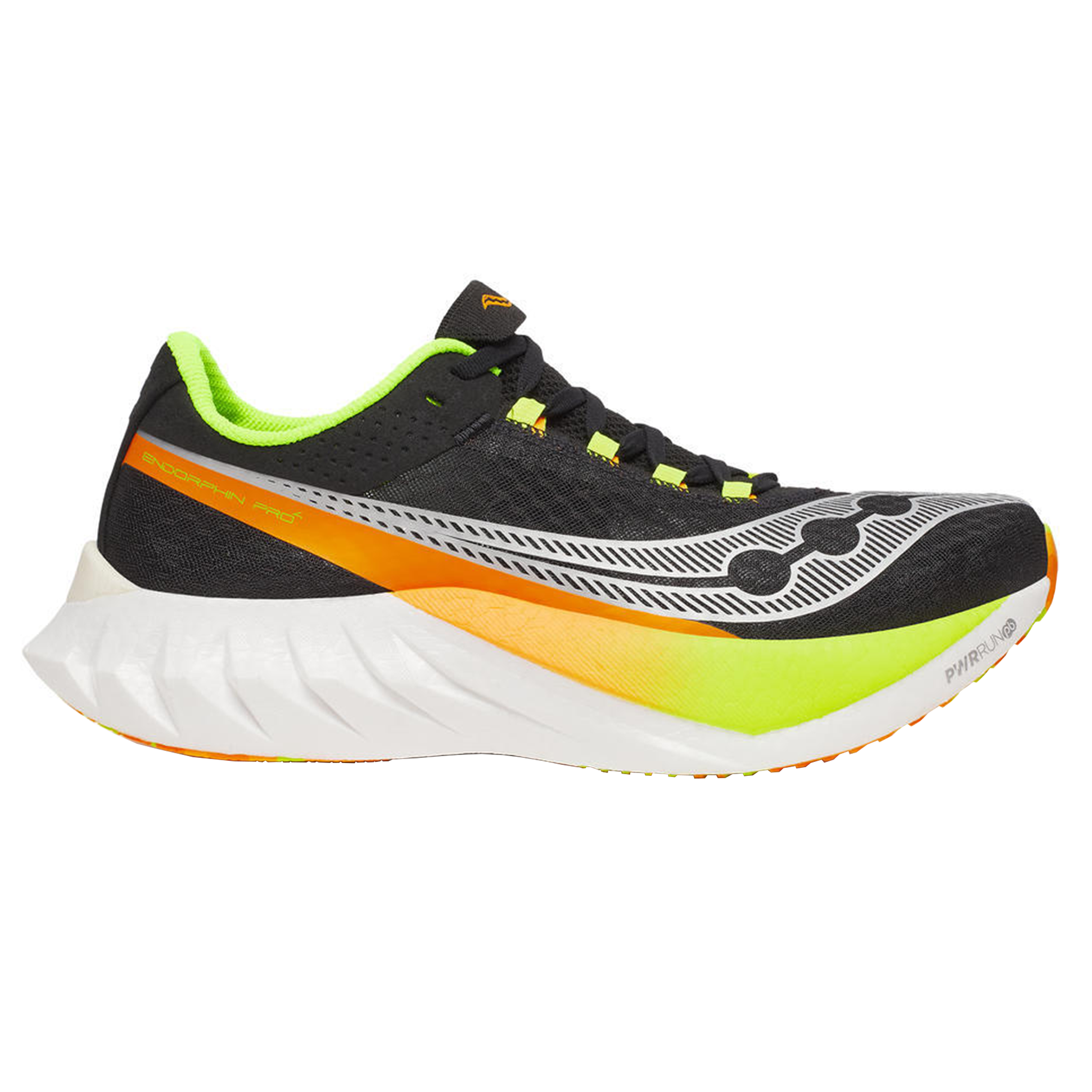 Saucony Mens Endorphin Pro 4 - Black/VO2 - Neutral - AW25