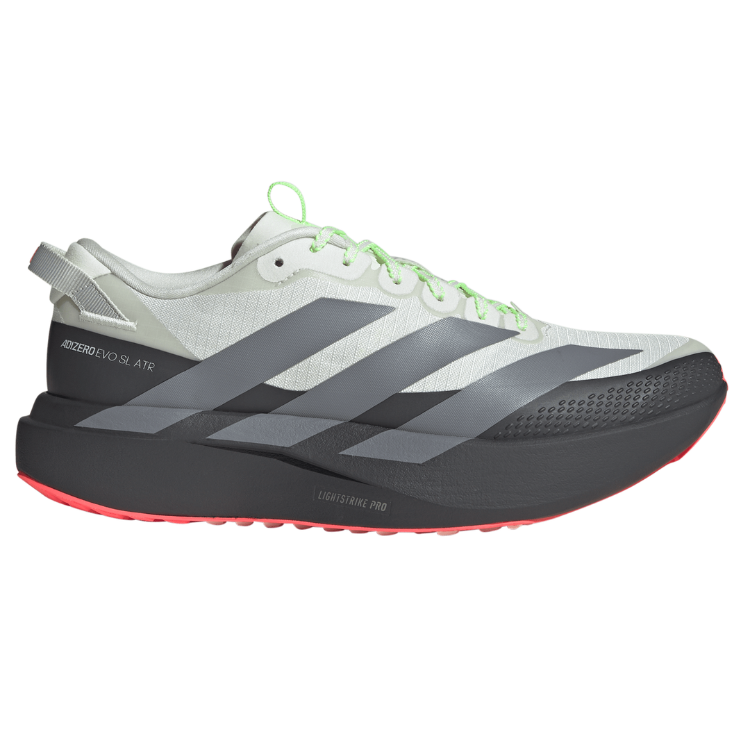 Adidas Mens Adizero Evo SL ATR - White Tint/Grey/Solar Turbo - Trail - SS26