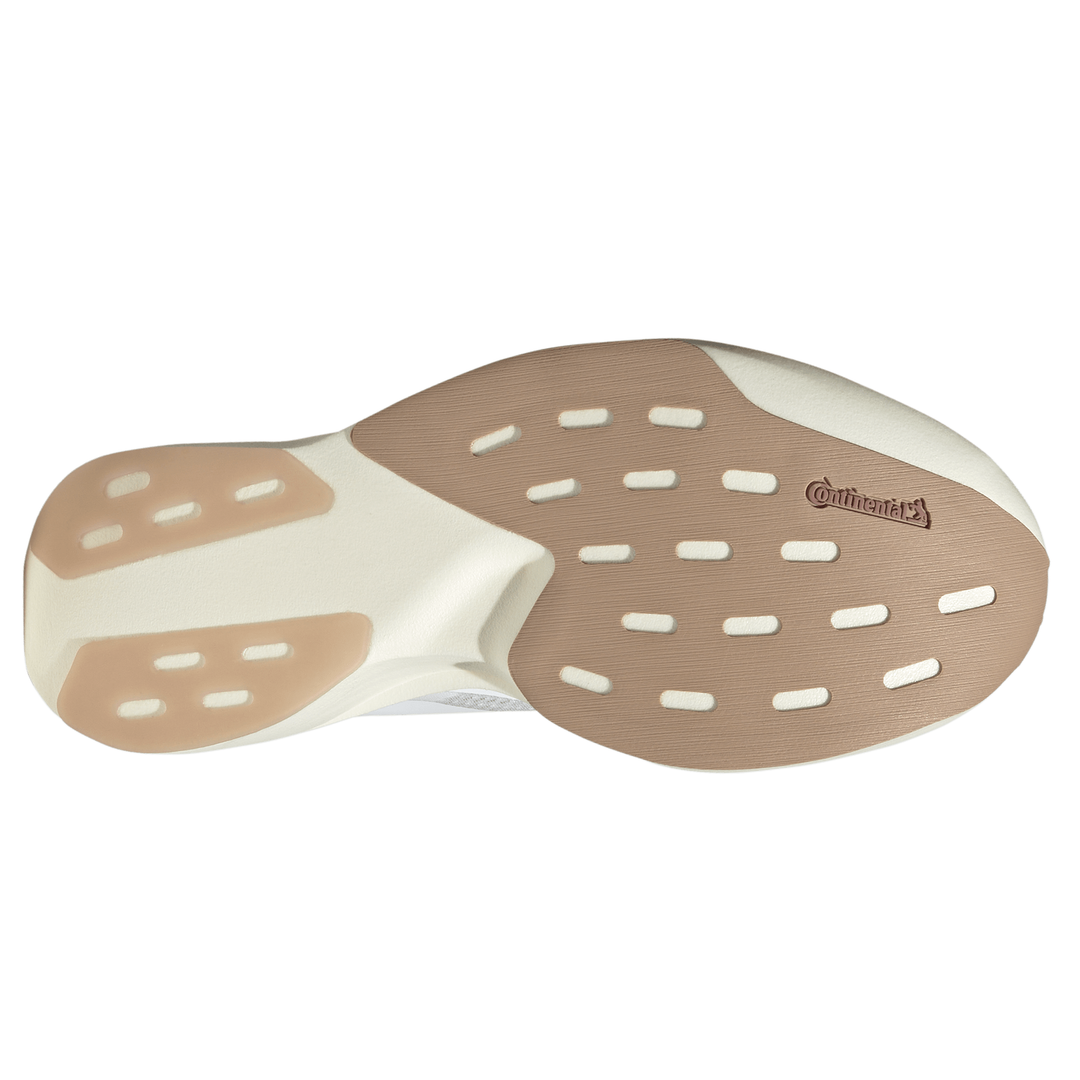 Adidas Womens Adizero Evo SL - Cloud White/Cloud White/Warm Sandstone - Neutral - SS26