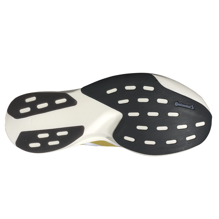 Adidas Mens Adizero Evo SL Woven - Footwear White/Matte Gold/Core Black - Neutral - SS26
