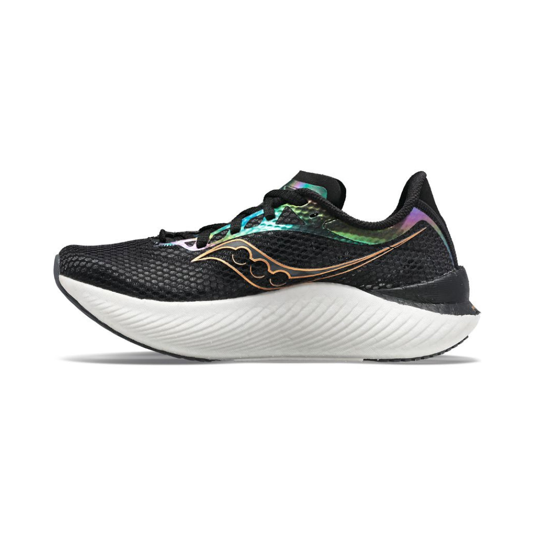 Saucony Womens Endorphin Pro 3 - Black/Goldstruck - Neutral