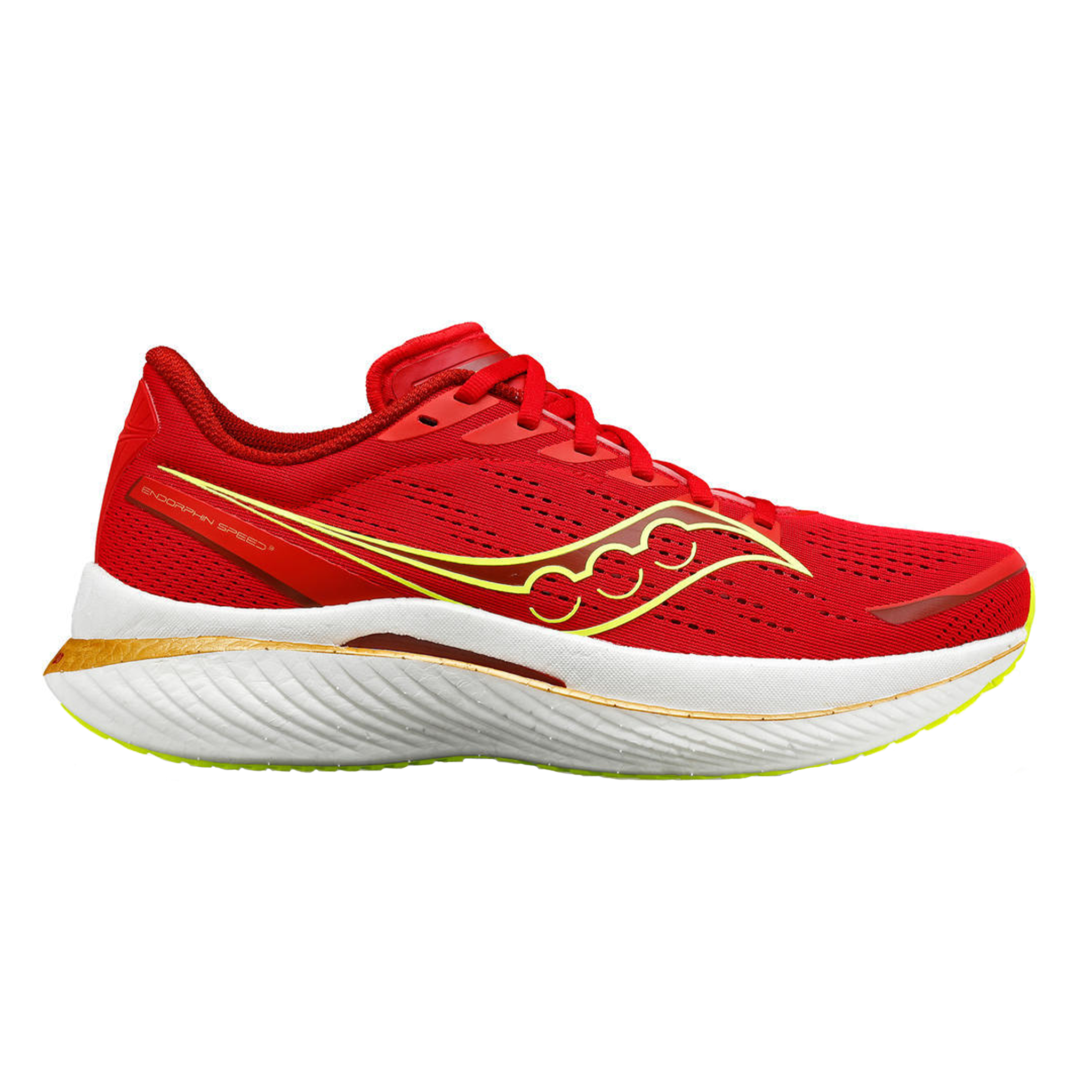 Saucony Womens Endorphin Speed 3 - Red/Rose - Neutral