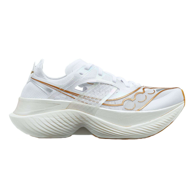 Saucony Mens Endorphin Elite - White/Gold - Neutral