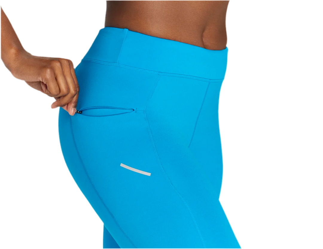 Hoka Womens Performance Tight - Ibiza Blue