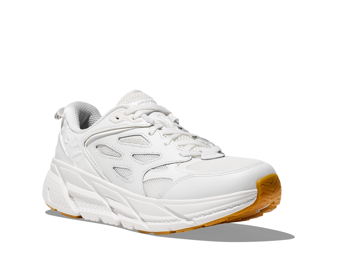 Hoka Unisex Clifton L Athletics - White/White - Neutral