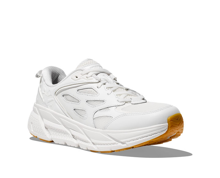 Hoka Unisex Clifton L Athletics - White/White - Neutral