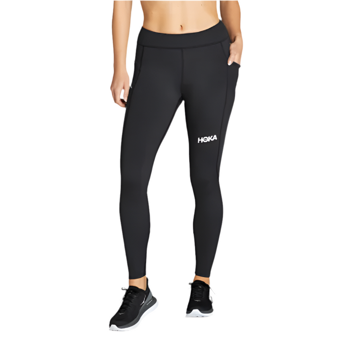 Hoka Performance-Tight für Damen – Schwarz