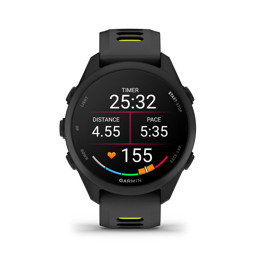 Garmin Forerunner 170 - 47mm - Black/Amp Yellow