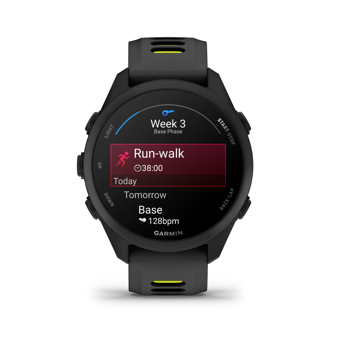 Garmin Forerunner 170 - 47mm - Black/Amp Yellow