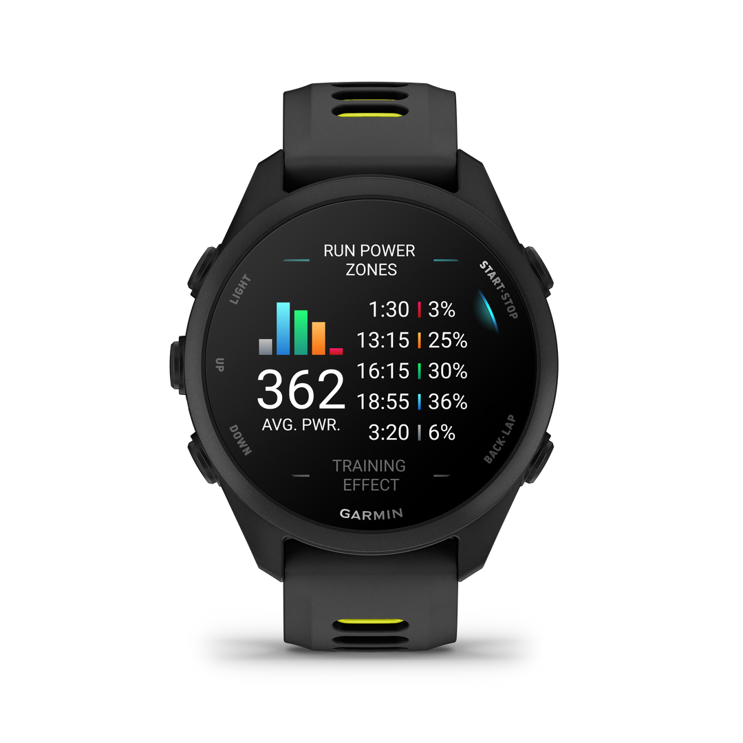 Garmin Forerunner 170 - 47mm - Black/Amp Yellow