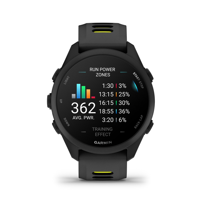 Garmin Forerunner 170 - 47mm - Black/Amp Yellow