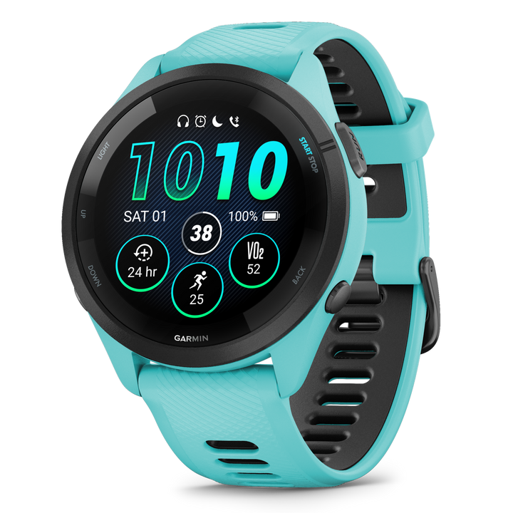Garmin Forerunner 265 Music 46mm - Aqua