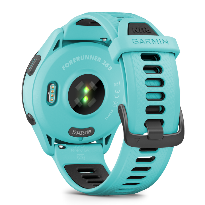 Garmin Forerunner 265 Music 46mm - Aqua