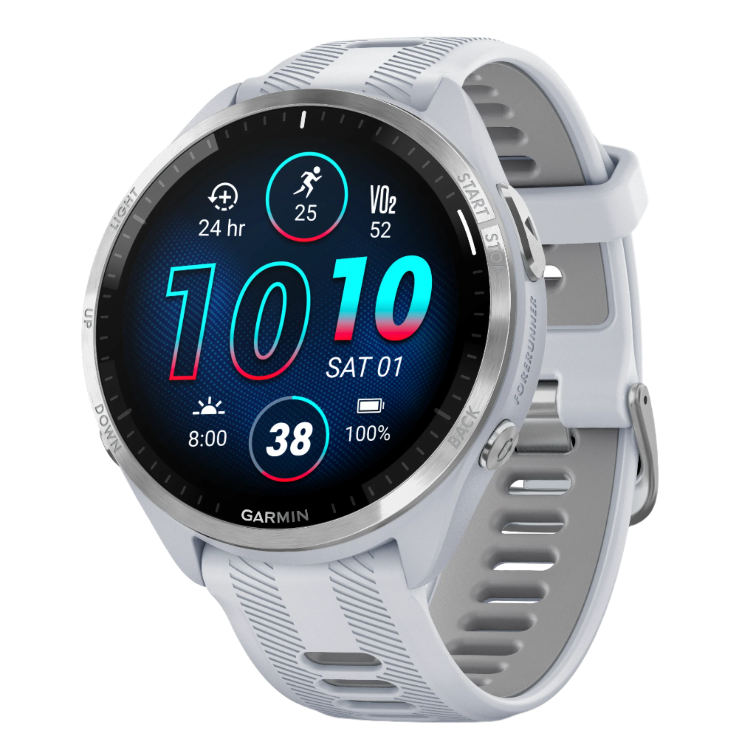 Garmin Forerunner 965 – 47 mm – Whitestone