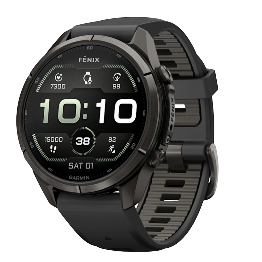 Garmin Fenix 9 Pro - 43mm - Carbon Grey/DLC Titanium/Black/Pebble Grey