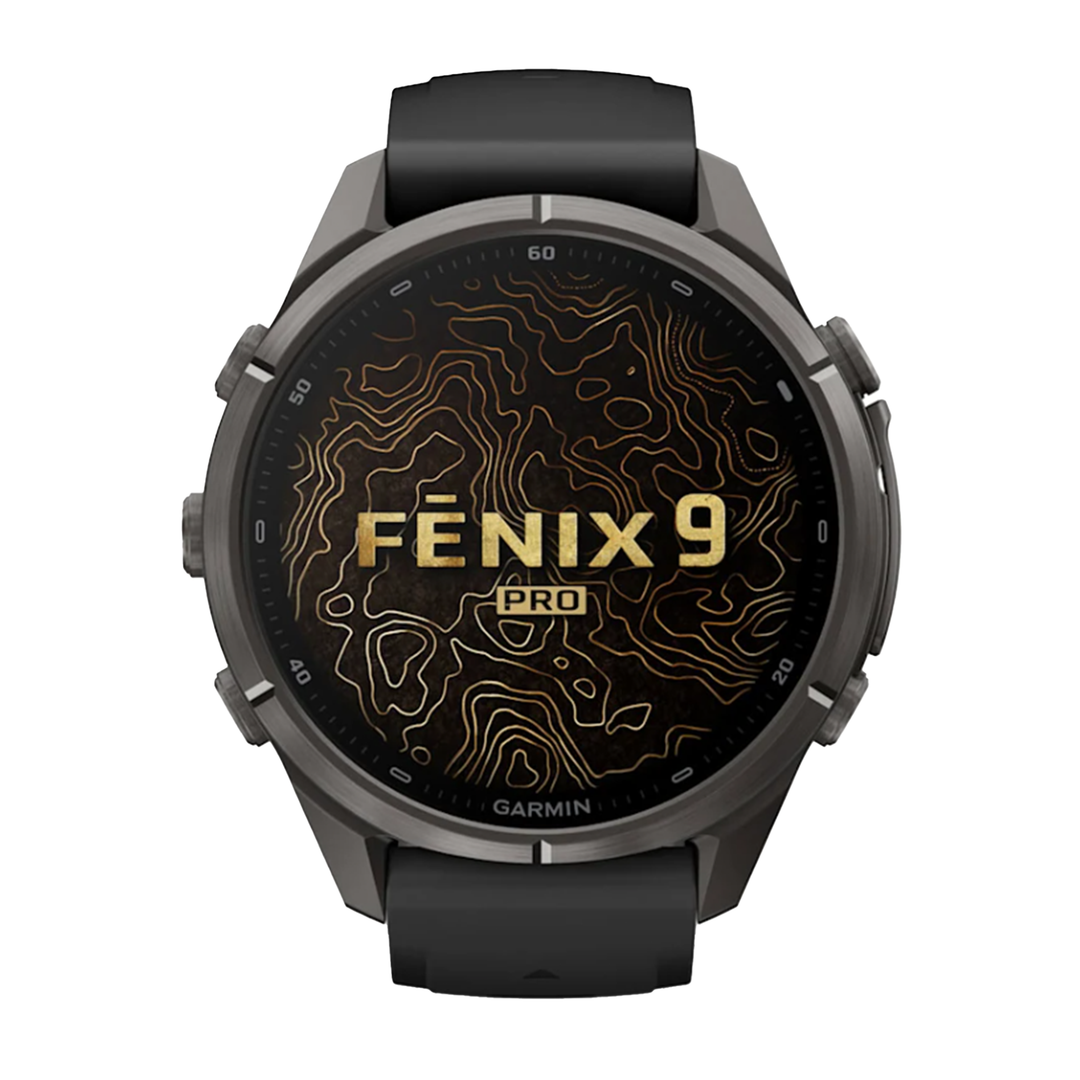 Garmin Fenix 9 Pro - 43mm - Carbon Grey/DLC Titanium/Black/Pebble Grey