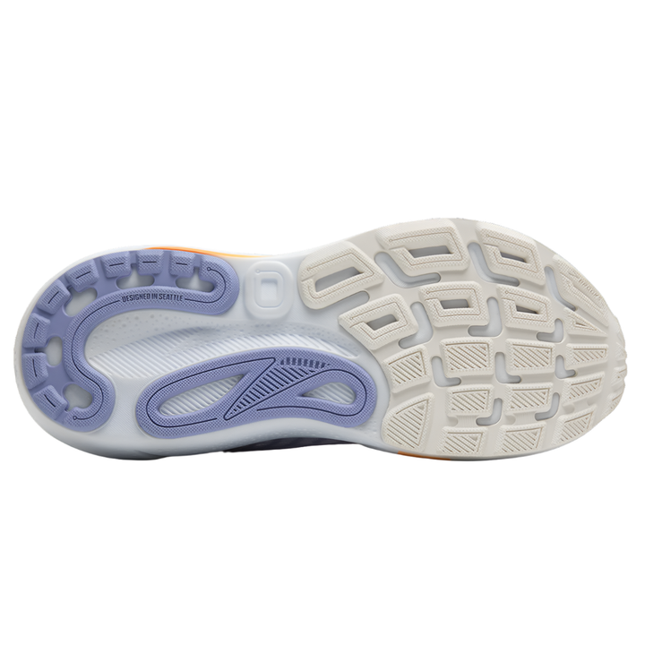 Brooks Womens Adrenaline GTS 24 - Blue Heron/White/Orange - Stability - AW25