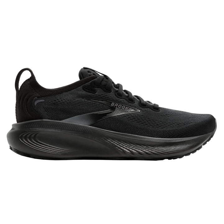 Brooks Herren Adrenaline GTS 25 – Extra breit – Schwarz/Schwarz/Ebenholz – Stabilität – SS26