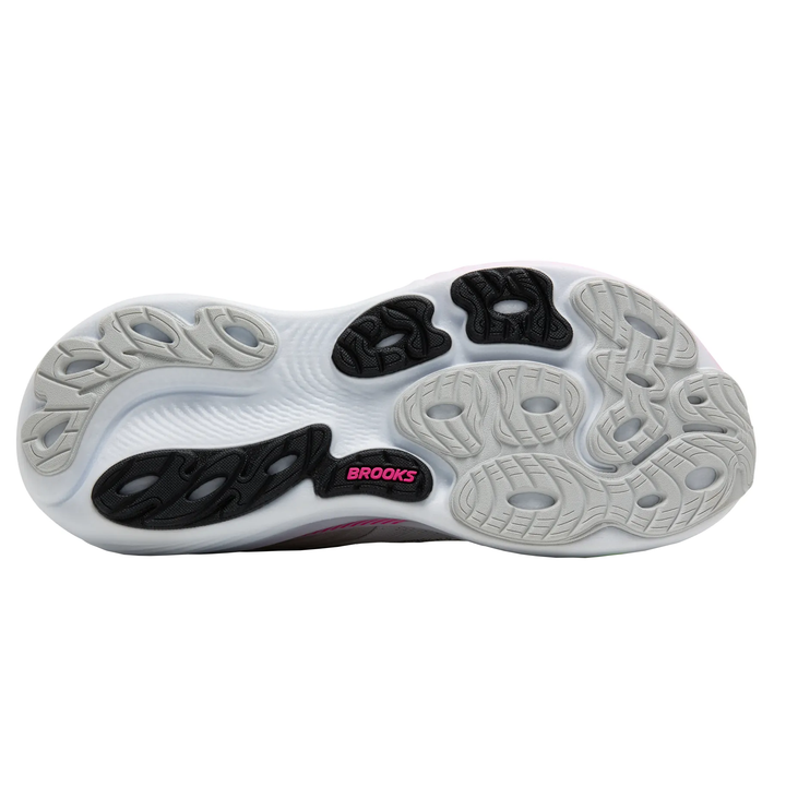 Brooks Womens Adrenaline GTS 25 - Oyster/Pink/Green - Stability - SS26