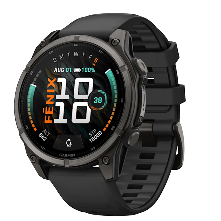 Garmin Fenix 9 - 47mm - Carbon Grey/DLC Titanium/Black