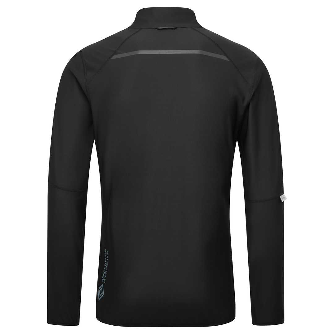 RonHill Mens Tech Gore-Tex Windstopper Jacket - All Black - AW25