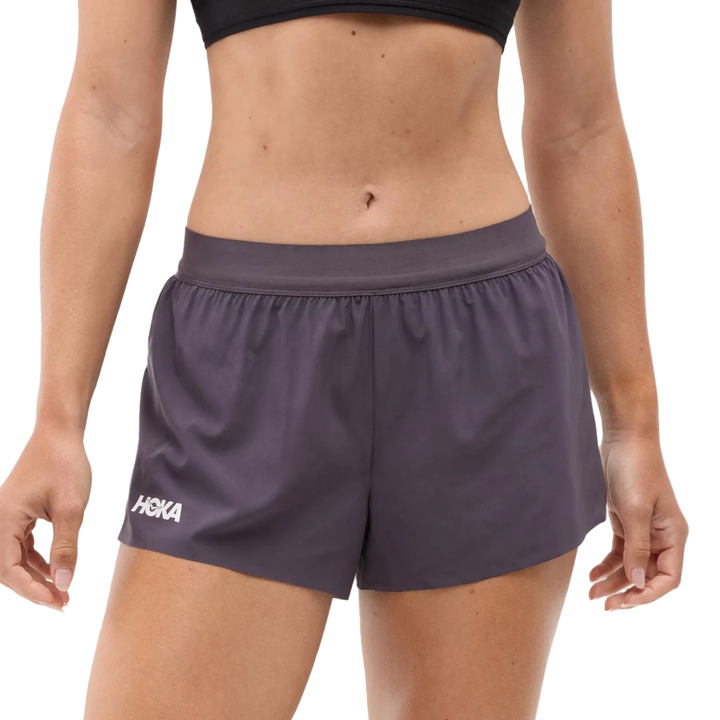 Hoka Womens Race Day Split Short - Squid Ink - SS26
