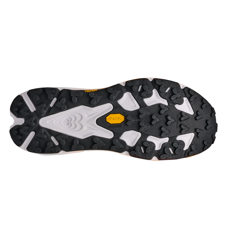 Hoka Mens Speedgoat 7 - Frost/Neon Tangerine - Trail - AW26
