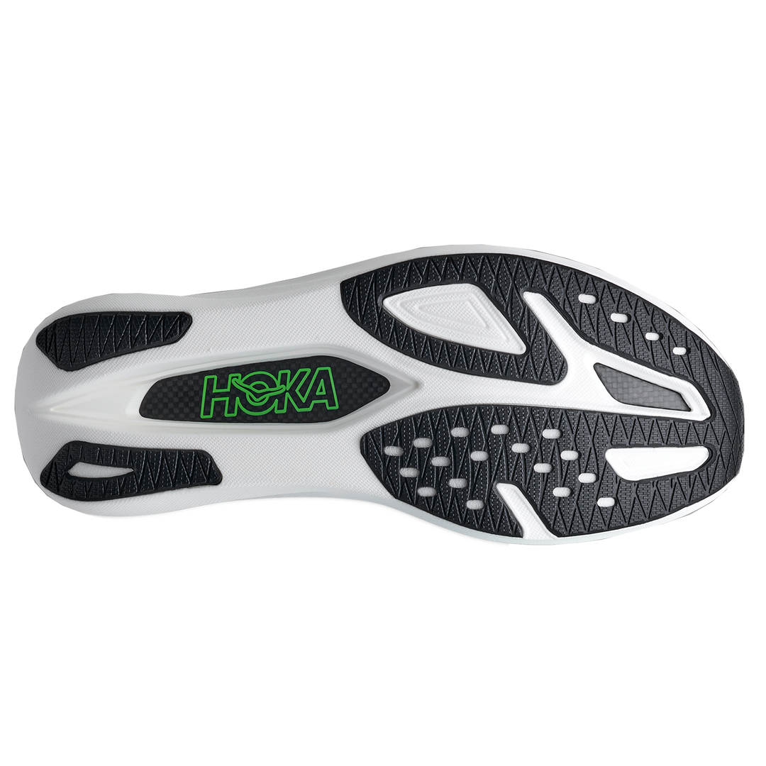 Hoka Unisex Rocket X 3 - Frost/Electric Lime - Neutral - AW26